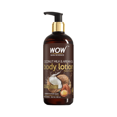 WOW Skin Science Coconut Milk & Argan Oil Body Lotion