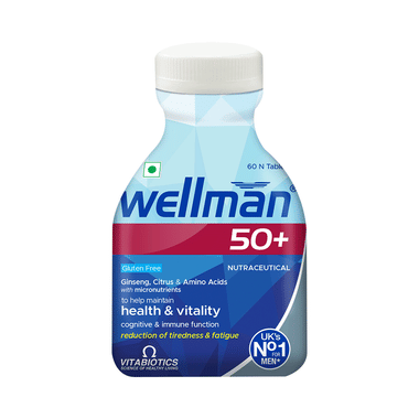 Wellman 50+ Tablet Gluten Free