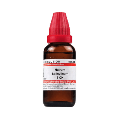 Dr Willmar Schwabe India Natrum Salicylicum Dilution 6 CH