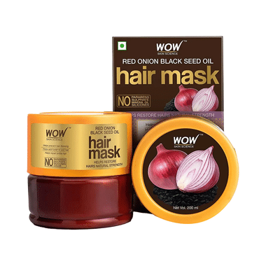 WOW Skin Science Red Onion Black Seed Oil Hair Mask