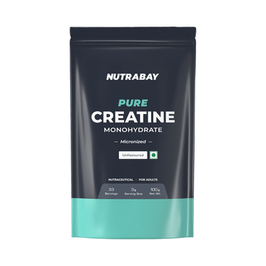 Nutrabay Pure Series Creatine Monohydrate Powder Unflavoured