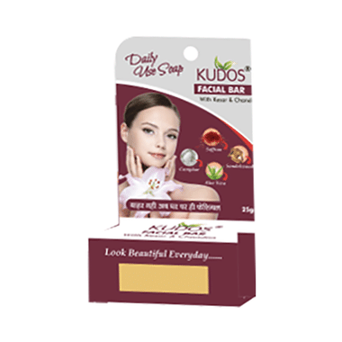 Kudos Facial Bar With Kesar & Chandan