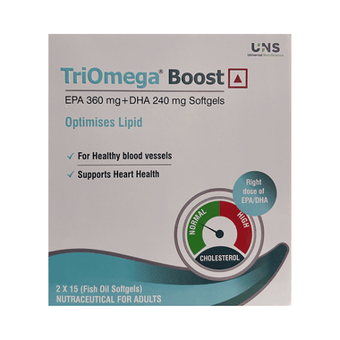 Triomega Boost Softgel Capsule (15 Each)