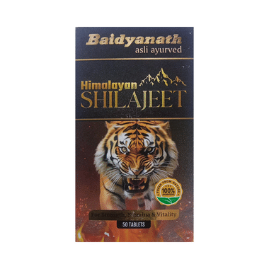 Baidyanath Himalayan Shilajeet Tablet | For Strength & Stamina
