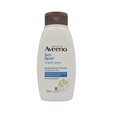 Aveeno Skin Relief Body Wash | For Itchy, Dry Skin | Fragrance-Free