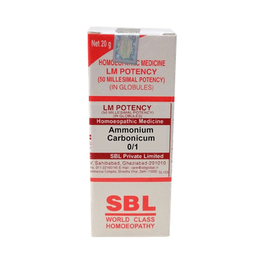 SBL Ammonium Carbonicum 0/1 LM