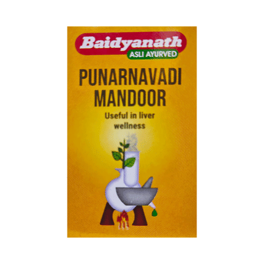 Baidyanath Punarnavadi Mandoor Tablet | Ayurvedic Iron | Liver & Kidney Health