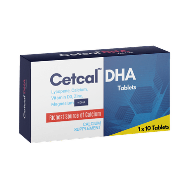 Cetcal DHA Tablet