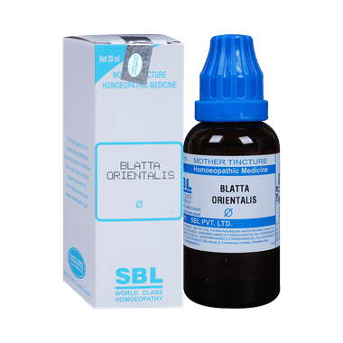 SBL Blatta Orientalis Mother Tincture Q