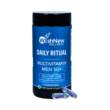 Wishnew Wellness Daily Ritual Multivitamin Men 50+ Capsule