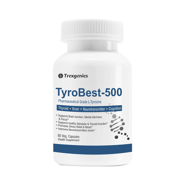 Trexgenics TyroBest 500 L-Tyrosine Veg Capsule