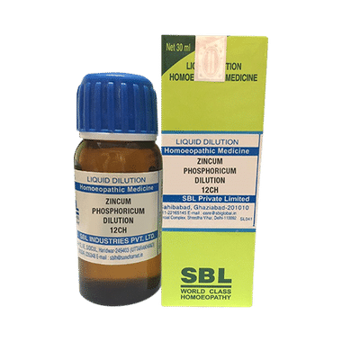 SBL Zincum Phosphoricum Dilution 12 CH