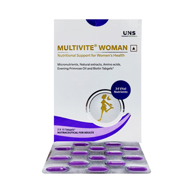 Multivite Woman Health Supplement Softgel With Essential Vitamins & Minerals