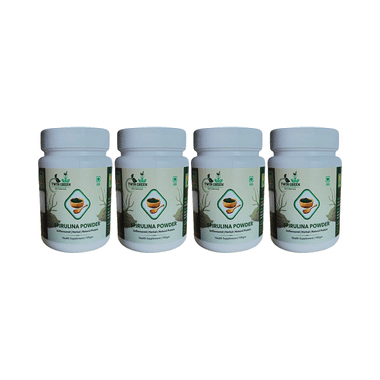 Twin Green Agrotech Spirulina Powder (100gm Each)