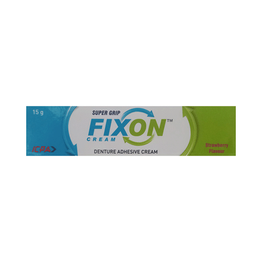 Fixon Denture Adhesive Cream | Flavour Strawberry