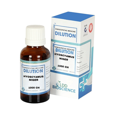 LDD Bioscience Hyoscyamus Niger Dilution 1000 CH