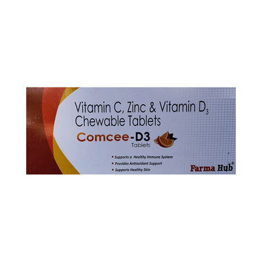 Comcee-D3 Chewable Tablet