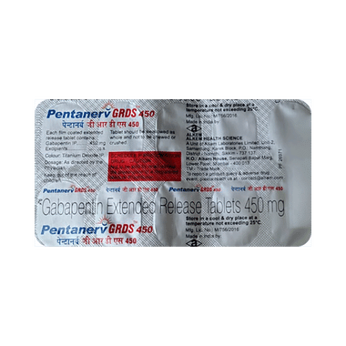 Pentanerv GRDS 450 Tablet ER