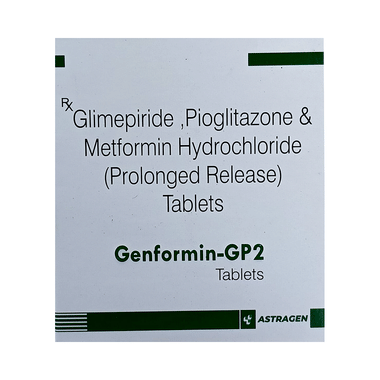 इस्Genformin-GP2 टैबलेट पीआर