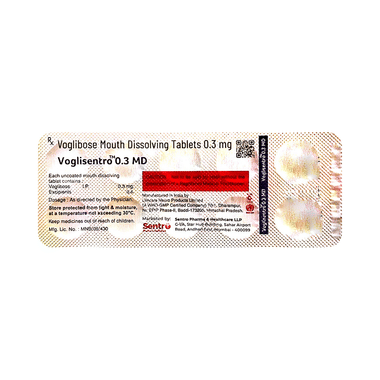 Voglisentro 0.3 MD Tablet