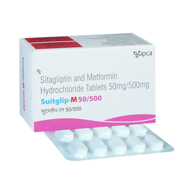 Suitglip-M 50/500 Tablet