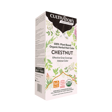 Cultivator's Organic Herbal Hair Color Chestnut