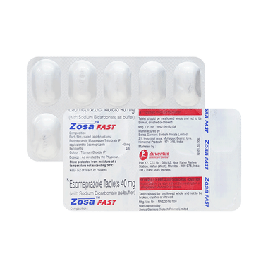 Zosa Fast 40mg Tablet