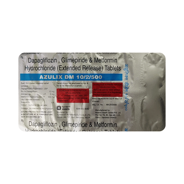 Azulix DM 10/2/500 Tablet ER