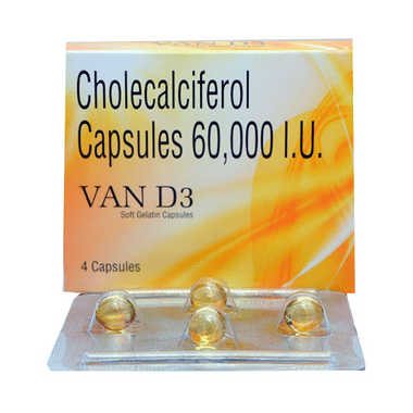 Van D3 Soft Gelatin Capsule
