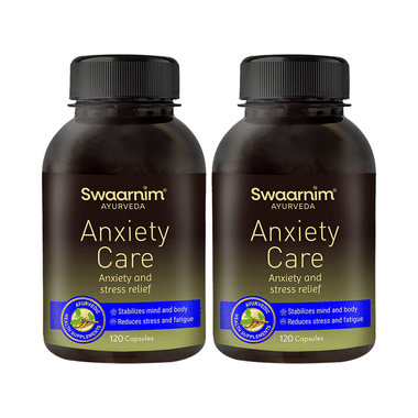 Swaarnim Ayurevda  Anxiety Care Capsule (120 Each)