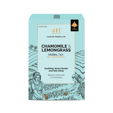 Healthy & Hygiene Chamomile & Lemongrass Herbal Tea Bag (2gm Each)