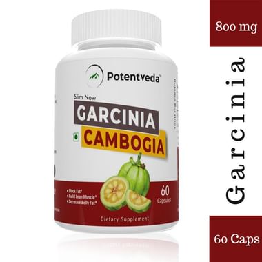 Potentveda Garcinia Cambogia 800mg Capsule