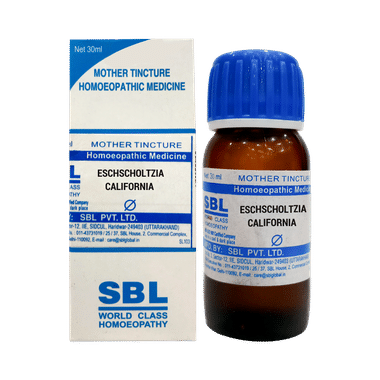 SBL Eschscholtzia Californica Mother Tincture Q