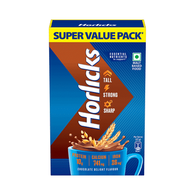 Horlicks Powder With Zinc, Vitamin C & D Flavour Chocolate Delight