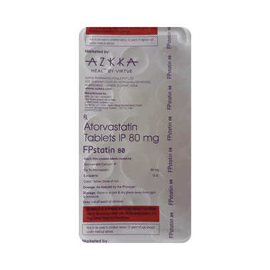 Fpstatin 80 Tablet