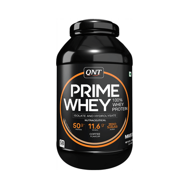 QNT Prime Whey Isolate Powder Coffee