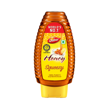 Dabur Honey 100% Pure | World’S No.1 Honey Brand With No Sugar Adulteration Squeezy Pack