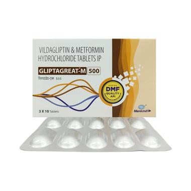 Gliptagreat M 500 Tablet