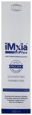 Imxia Plus Hair Strengthening Shampoo | Nourishes Scalp & Protects from Hair Damage | Sulphate & Paraben-Free Imxia Plus Hair Strengthening Shampoo | Nourishes Scalp & Protects from Hair Damage | Sulphate & Paraben-Free