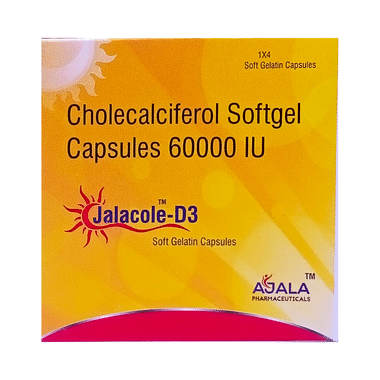 Jalacole-D3 Soft Gelatin Capsule