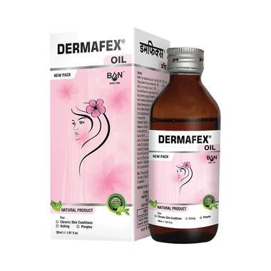 Ban Labs Dermafex ||Ayurvedic Skin Care, Helps In Acne, Pimples, Eczema & Skin Infections| | Ayurvedic Skin Care, Helps In Acne, Pimples, Eczema & Skin Infections | Oil