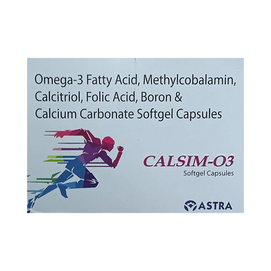 Calsim-O3 Softgel Capsule