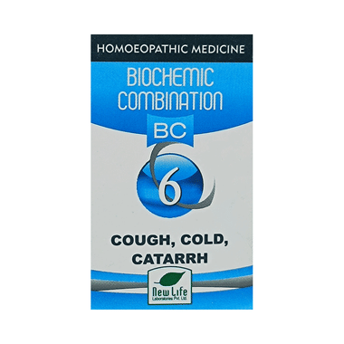 New Life  Bio Combinationno.6 Cough,Cold & Catarrh