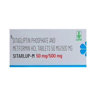 Sitarlup-M 50mg + 500mg Tablet