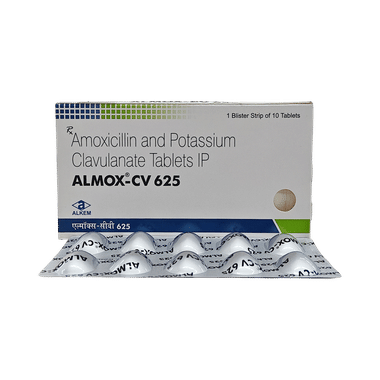 Almox CV 625 Tablet