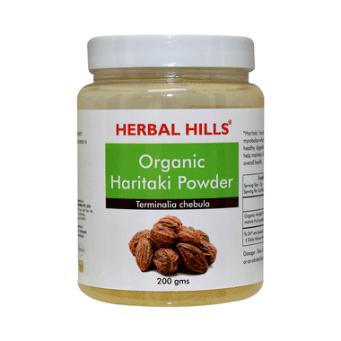 Herbal Hills Haritaki Powder Organic