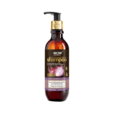 WOW Skin Science Red Onion Black Seed Oil Shampoo