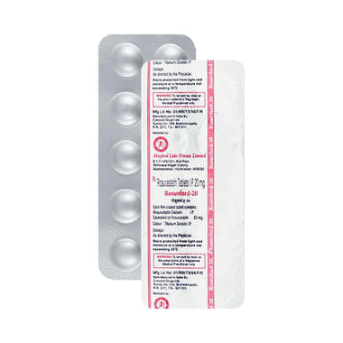 Rosuvford 20mg Tablet