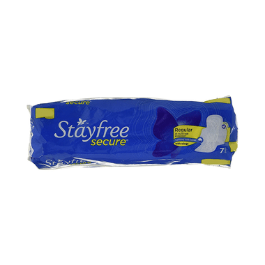Stayfree Secure Cottony Soft with Wings Pads Regular