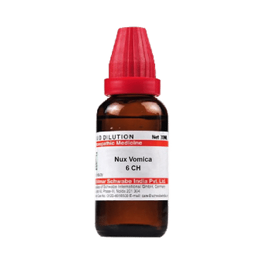 Dr Willmar Schwabe India Nux Vomica Dilution 6 CH